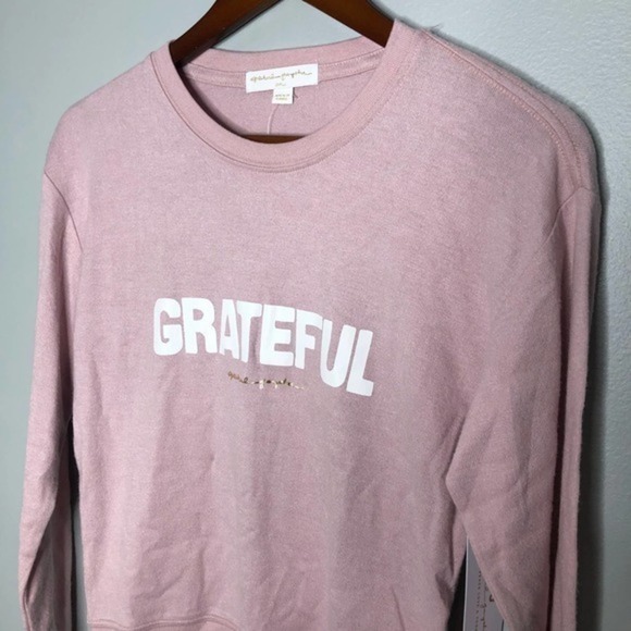 NWT Spiritual Gangster Grateful pink sweatshirt - Picture 5 of 8